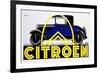 Blue Citroen-null-Framed Giclee Print