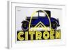 Blue Citroen-null-Framed Giclee Print