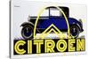 Blue Citroen-null-Stretched Canvas