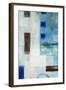 Blue City Blocks-Chris Mills-Framed Art Print