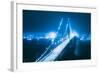 Blue City Bridge, Bay Bridge, San Francisco, California-Vincent James-Framed Photographic Print