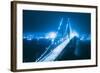 Blue City Bridge, Bay Bridge, San Francisco, California-Vincent James-Framed Photographic Print