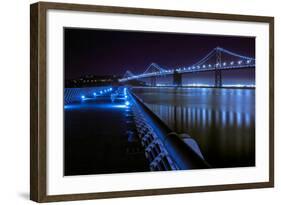 Blue City Bridge-Vincent James-Framed Photographic Print