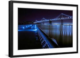 Blue City Bridge-Vincent James-Framed Photographic Print