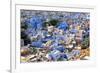 Blue City, Jodhpur, Rajasthan, India, Asia-Godong-Framed Photographic Print