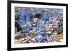 Blue City, Jodhpur, Rajasthan, India, Asia-Godong-Framed Photographic Print