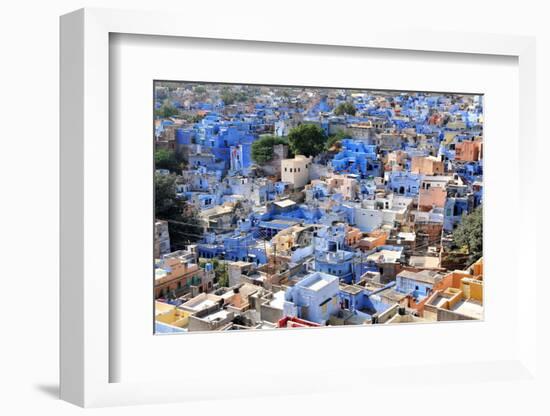 Blue City, Jodhpur, Rajasthan, India, Asia-Godong-Framed Photographic Print