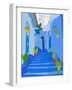 Blue City-Petra Lizde-Framed Giclee Print