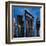 Blue Cityscape-Paul Brent-Framed Art Print