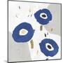 Blue Cluster I-Isabelle Z-Mounted Art Print