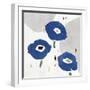 Blue Cluster II-Isabelle Z-Framed Art Print
