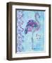 Blue Coast Flamingo, Stand Tall-Bee Sturgis-Framed Art Print