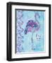 Blue Coast Flamingo, Stand Tall-Bee Sturgis-Framed Art Print