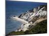 Blue Coast Line I-Nicole Katano-Mounted Photo