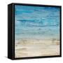 Blue Coastal Landscape II-null-Framed Stretched Canvas