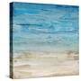 Blue Coastal Landscape II-null-Stretched Canvas