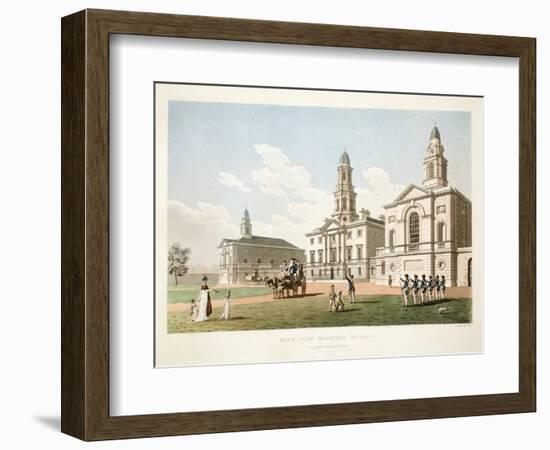 Blue-Coat Hospital, Dublin, 1798-James Malton-Framed Giclee Print