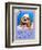 Blue Cocker Spaniel-Cathy Cute-Framed Giclee Print