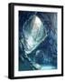 Blue Color Cave of Mysterious Light-Kyo Nakayama-Framed Giclee Print