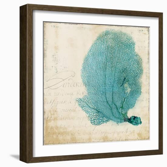 Blue Coral II-Anna Polanski-Framed Art Print