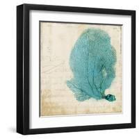 Blue Coral II-Anna Polanski-Framed Art Print