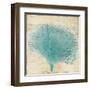 Blue Coral III-Anna Polanski-Framed Art Print