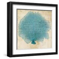 Blue Coral IV-Anna Polanski-Framed Art Print