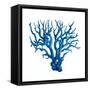 Blue Coral Mate-OnRei-Framed Stretched Canvas