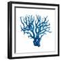 Blue Coral Mate-OnRei-Framed Art Print