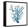 Blue Coral-OnRei-Framed Stretched Canvas