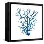 Blue Coral-OnRei-Framed Stretched Canvas