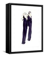 Blue Corduroy Trousers (Humphrey) 2004-Miles Thistlethwaite-Framed Stretched Canvas