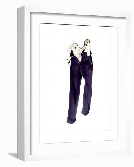 Blue Corduroy Trousers (Humphrey) 2004-Miles Thistlethwaite-Framed Giclee Print