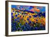 Blue Cornflowers 756-Pol Ledent-Framed Art Print