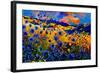 Blue Cornflowers 756-Pol Ledent-Framed Art Print