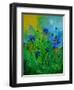 Blue Cornflowers-Pol Ledent-Framed Art Print