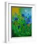 Blue Cornflowers-Pol Ledent-Framed Art Print