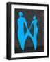 Blue Couple-Felix Podgurski-Framed Art Print