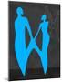 Blue Couple-Felix Podgurski-Mounted Art Print