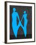 Blue Couple-Felix Podgurski-Framed Art Print