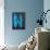 Blue Couple-Felix Podgurski-Mounted Art Print displayed on a wall
