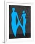 Blue Couple-Felix Podgurski-Framed Art Print