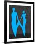 Blue Couple-Felix Podgurski-Framed Art Print