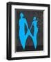 Blue Couple-Felix Podgurski-Framed Art Print