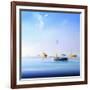 Blue Couta 2-Craig Trewin Penny-Framed Art Print