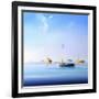 Blue Couta 2-Craig Trewin Penny-Framed Art Print