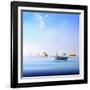 Blue Couta 2-Craig Trewin Penny-Framed Premium Giclee Print