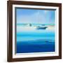 Blue Couta-Craig Trewin Penny-Framed Art Print