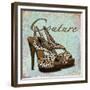 Blue Couture Shoes-Todd Williams-Framed Premium Giclee Print