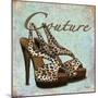 Blue Couture Shoes-Todd Williams-Mounted Premium Giclee Print